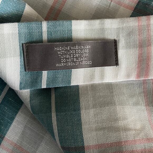 Daniel Cremieux Signature Collection Men's Small Casual Shirt Hemp Blend NEW - Picture 12 of 12